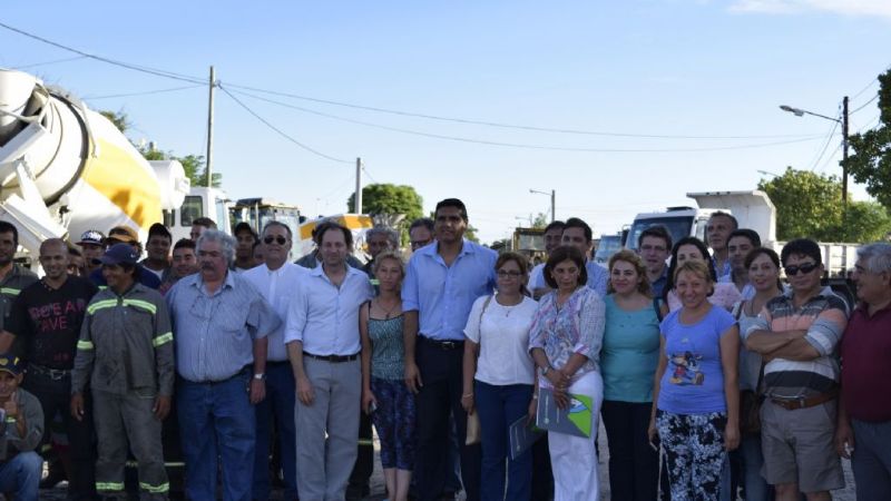 Iniciaron las obras de urbanización en La Esperanza