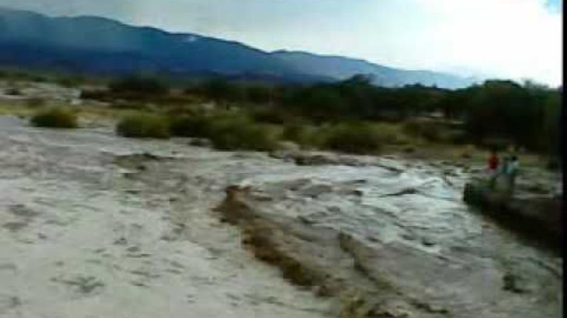 Santa María afectada por un fuerte temporal