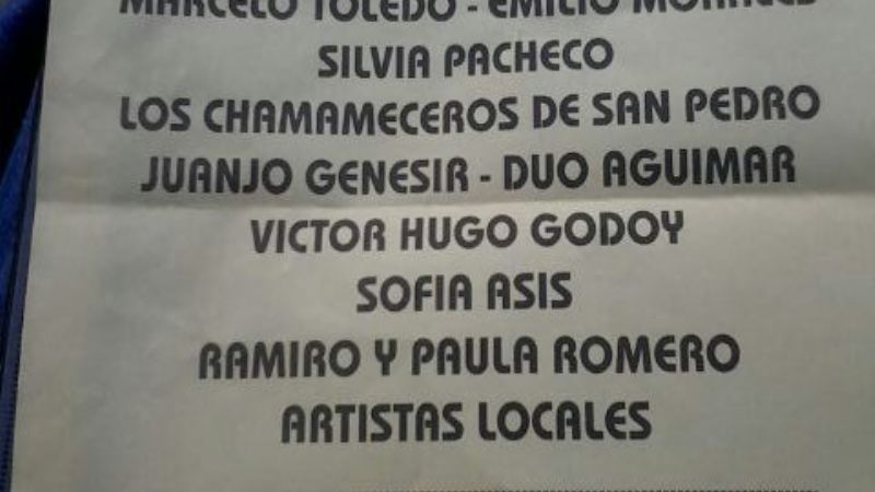 4ta. edición del Festival “Reencuentro con el Folclore y el Turismo"