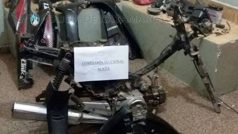 Recuperan una moto robada en el sur de la Capital