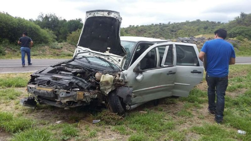 Impresionante choque en la ruta 1