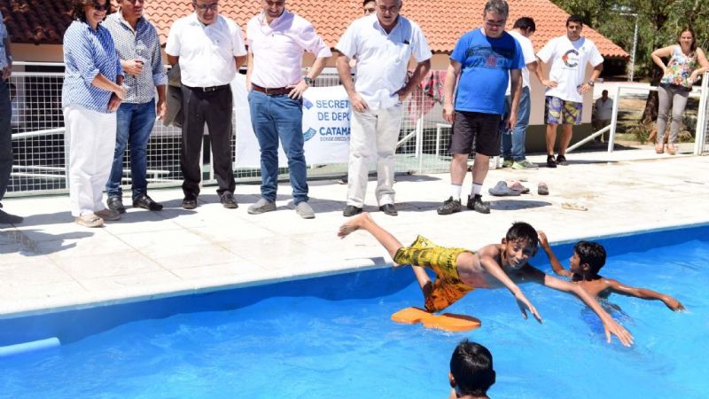 Lucía visitó a los chicos en la colonia de verano del Hogar Escuela