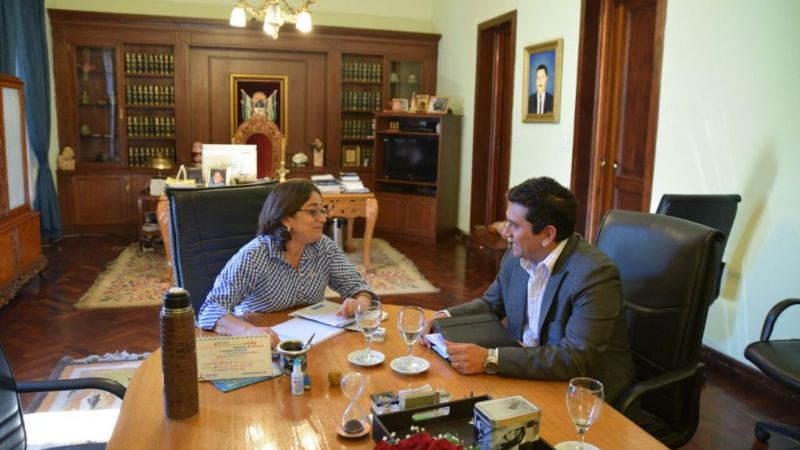 Ferreyra se reunió con Corpacci