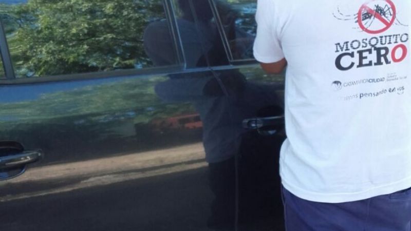 Descacharrado en barrio La Tablada