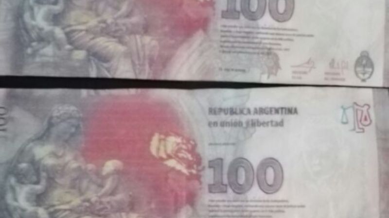 Alertan por una pareja que entrega de billetes falsos y aún no está detenida