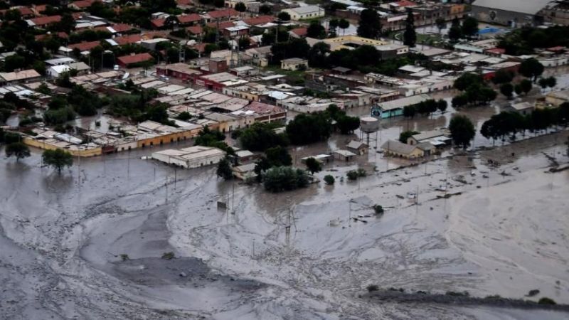 Según los geólogos, Volcán podría llegar a quedar sepultada por otro alud
