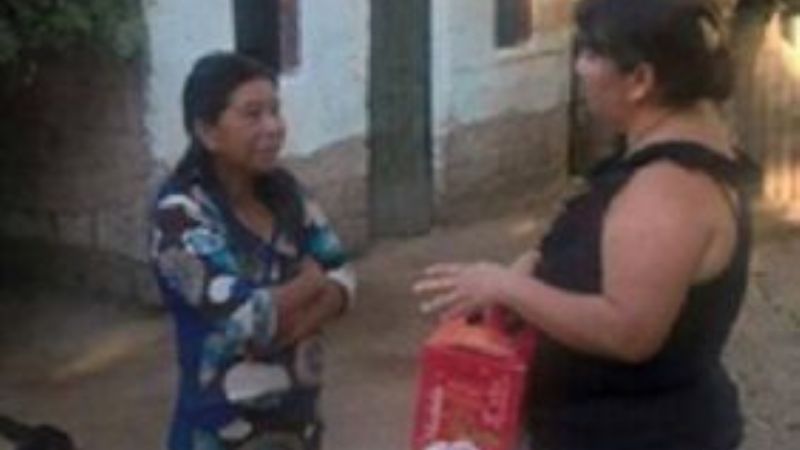 “La Polaco Bize” en acción