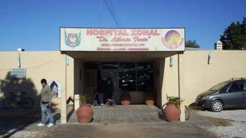 Se cayó de la moto y fue hospitalizado