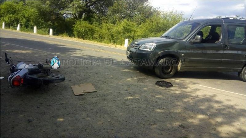 Accidente en Capayán