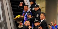 CARLITOS TEVEZ en su nuevo destino futbolístico: China.
