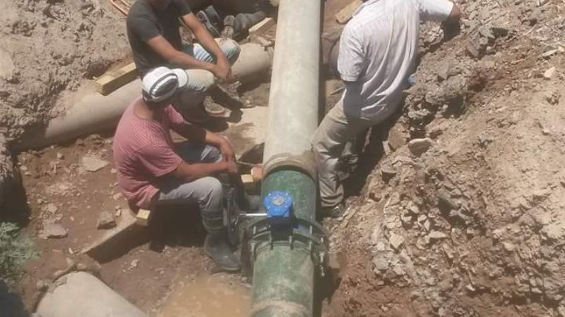 Se normaliza el servicio de agua potable en Recreo