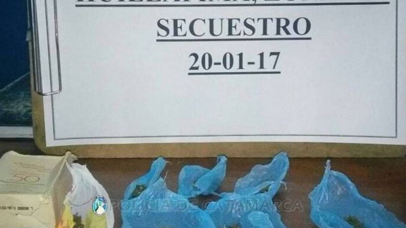 Secuestran droga en Capayán