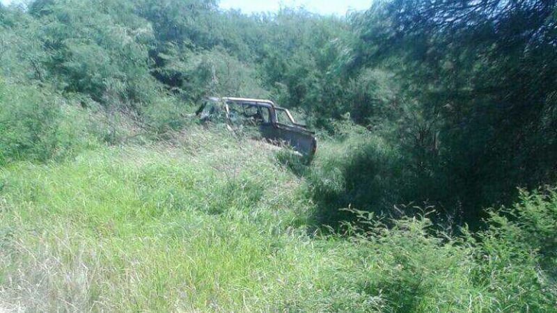 Camión embistió de atrás a una camioneta en la ruta 157