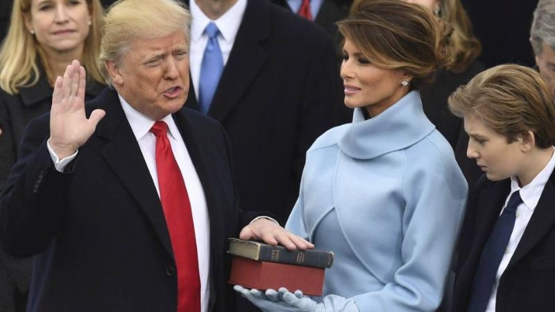 Asumió Trump con el objetivo de poner a EEUU "en primer lugar"