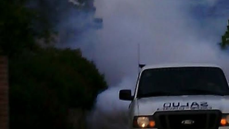 Se realizó la fumigación en El Rodeo