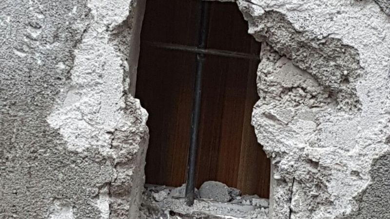 Intentaron robar y quemaron las oficinas del cementerio municipal de Valle Viejo