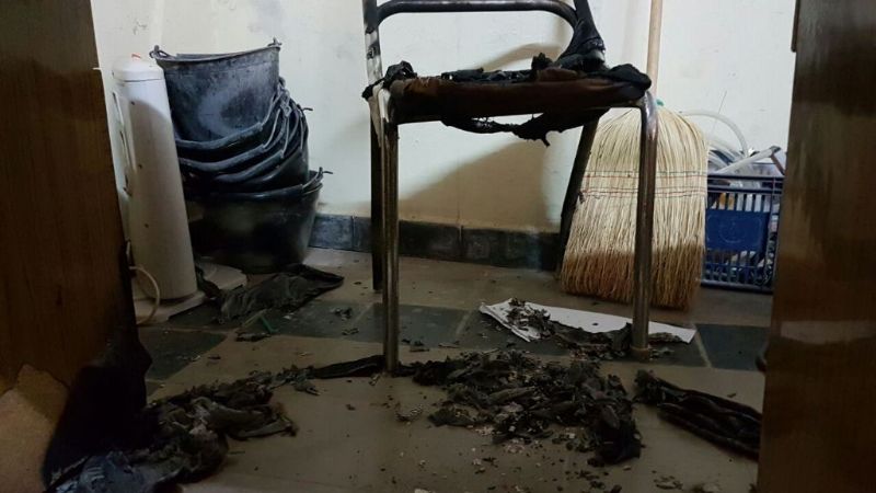 Intentaron robar y quemaron las oficinas del cementerio municipal de Valle Viejo