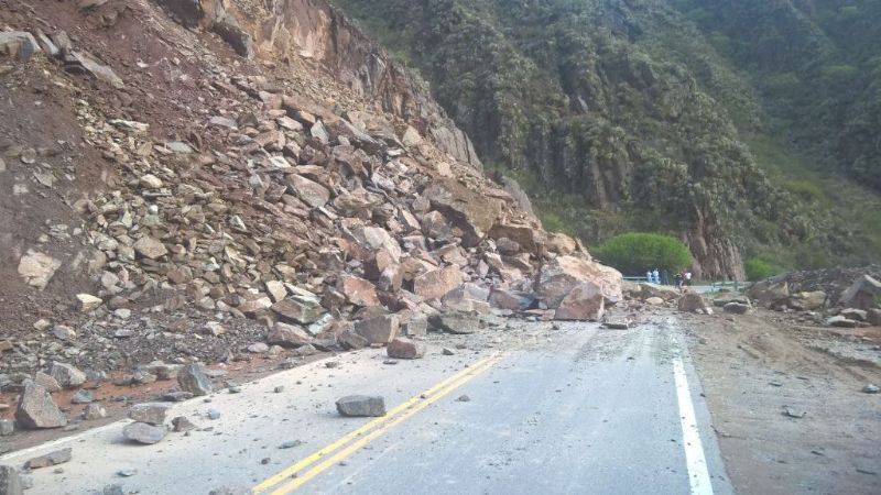 Por las lluvias, se pide precaución al transitar por rutas de la provincia