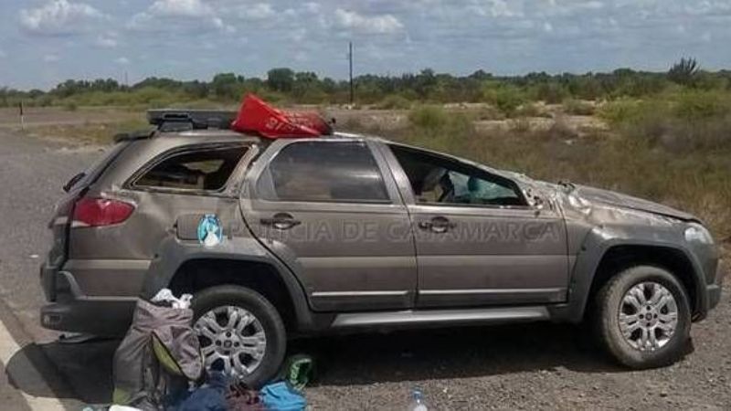 Un adolescente herido tras un grave accidente en Capayán