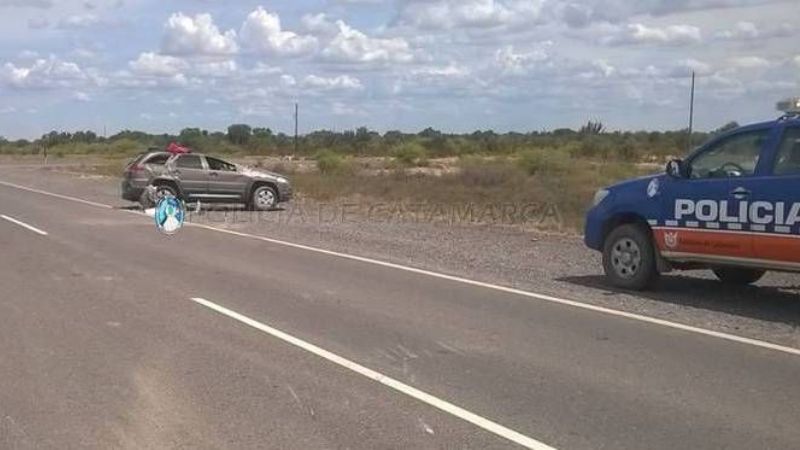 Un adolescente herido tras un grave accidente en Capayán