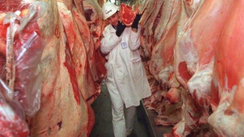 La exportación de carne en 2016, una de las peores de la historia