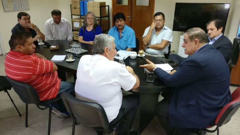 Representantes gremiales se reunieron con el director de OSEP