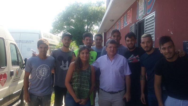 Controles médicos a la selección provincial de Fútbol Femenino