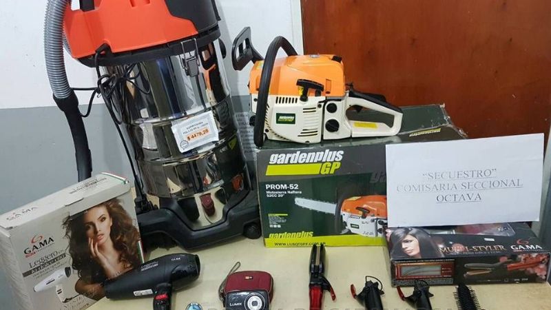 Aprehenden a una mujer y secuestran elementos de dudosa procedencia
