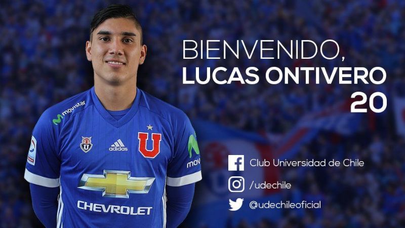 La “U” de Chile presentó al catamarqueño Lucas Ontivero