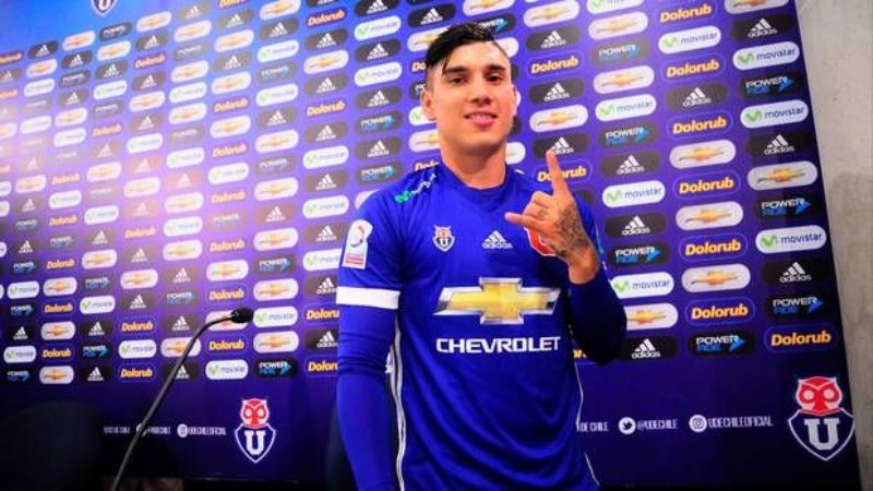 La “U” de Chile presentó al catamarqueño Lucas Ontivero
