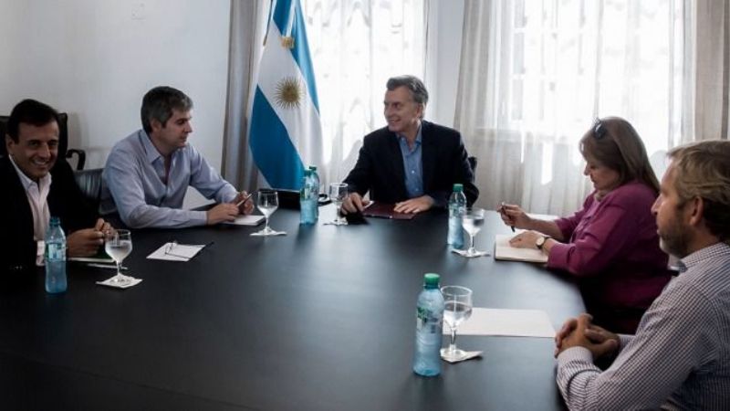 Macri encabezó varias reuniones de gestión en Olivos