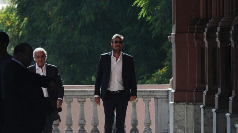 Tinelli y Angelici se pelearon por el FPT y la conducción de la AFA