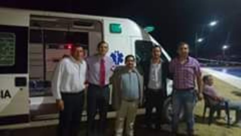 Mutquín también tiene nueva ambulancia