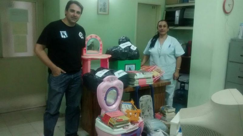 Racing Filial Catamarca visitó el Hospital de Niños