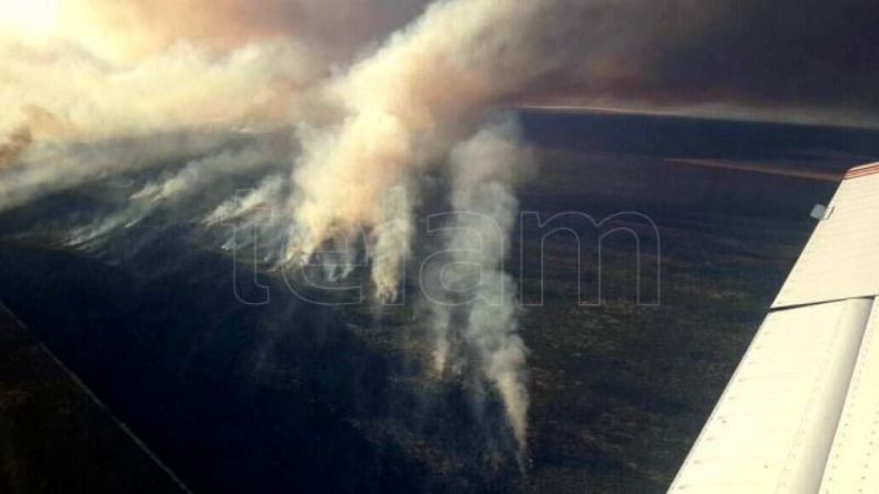 Los incendios rurales ya arrasaron más de 600 mil hectáreas en el país