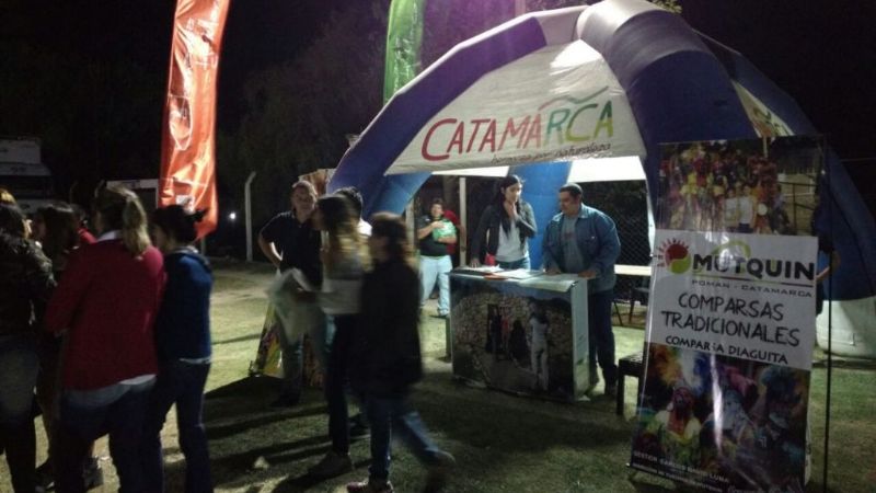 Promoción turística en el Festival de la Nuez de Mutquín