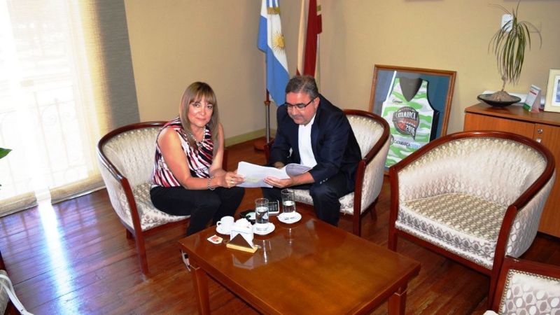 La Diputada Nacional Miriam Juárez visitó la Intendencia