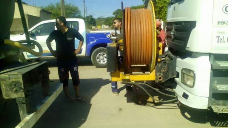 Servicios Públicos realizó trabajos en Recreo