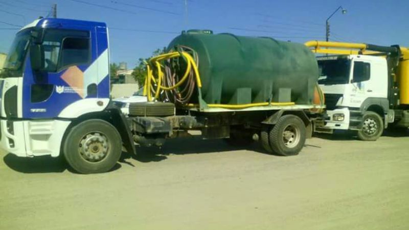 Servicios Públicos realizó trabajos en Recreo