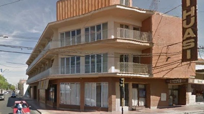 Susto por incendio en un hotel céntrico