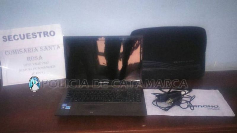 Aprehenden a un joven con elementos de dudosa procedencia en Valle Viejo