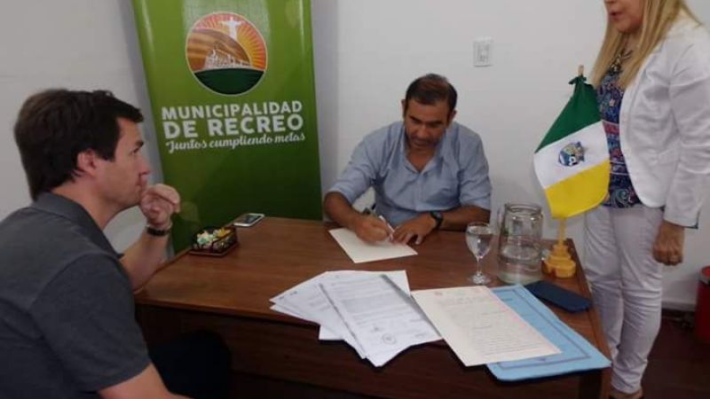 Escrituraron terrenos de Arcor Recreo