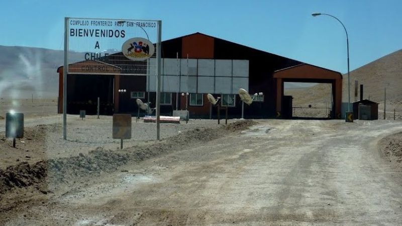 17 hs. último horario de Aduana para pasar a Chile por San Francisco