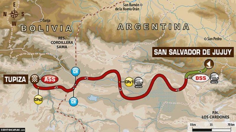 El Dakar 2017 deja la Argentina y pasa a Bolivia por cinco días