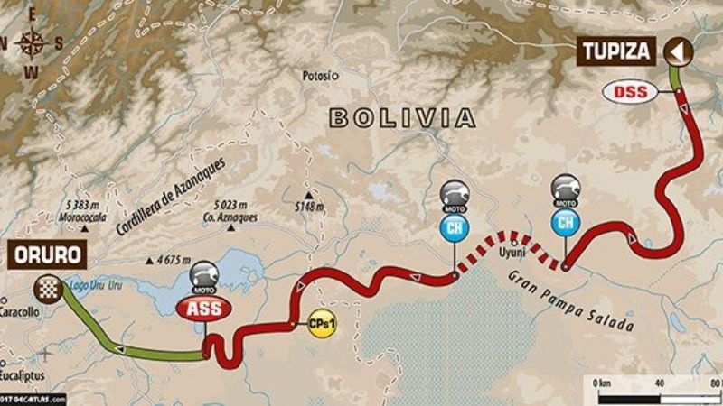 El Dakar pasa a Oruro, con el “Coyote” Villagra 2do. en los camiones