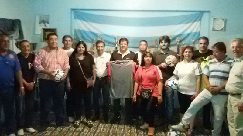 Rivera en el Club Social y Deportivo Gral. Lavalle