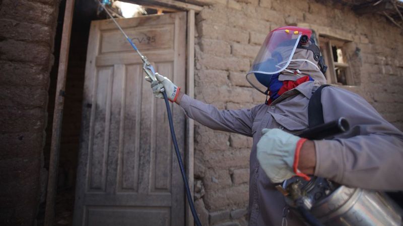 Campaña de Fumigación contra la vinchuca, mosquitos y moscas