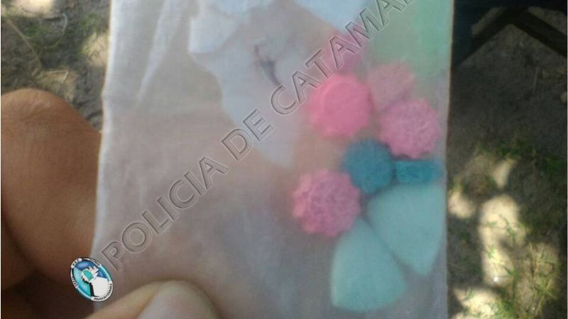 Secuestraron marihuana, pastillas y LSD