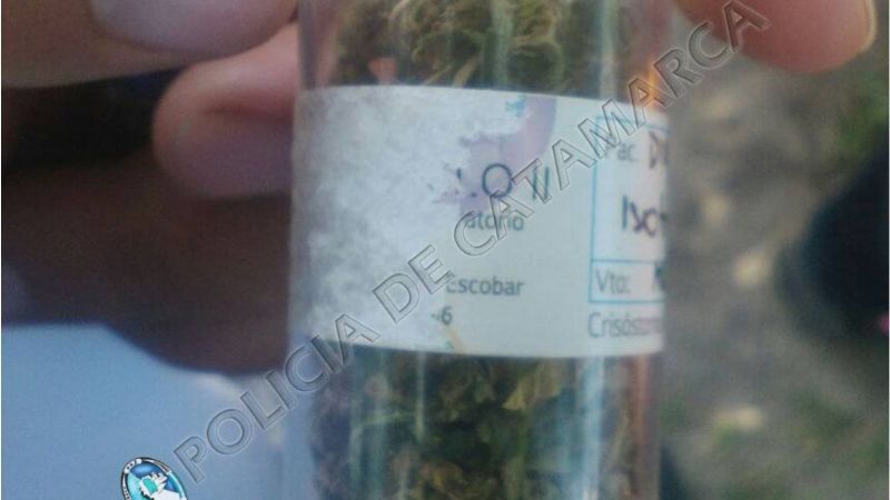 Secuestraron marihuana, pastillas y LSD