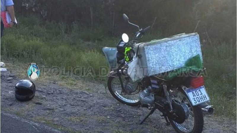 Derrape camino a El Rodeo